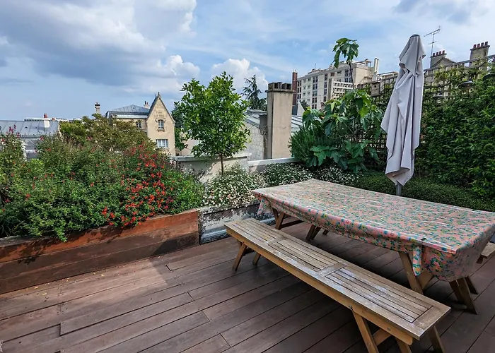 Appartement Lumineux Avec Terrasse A 7Min De Paris