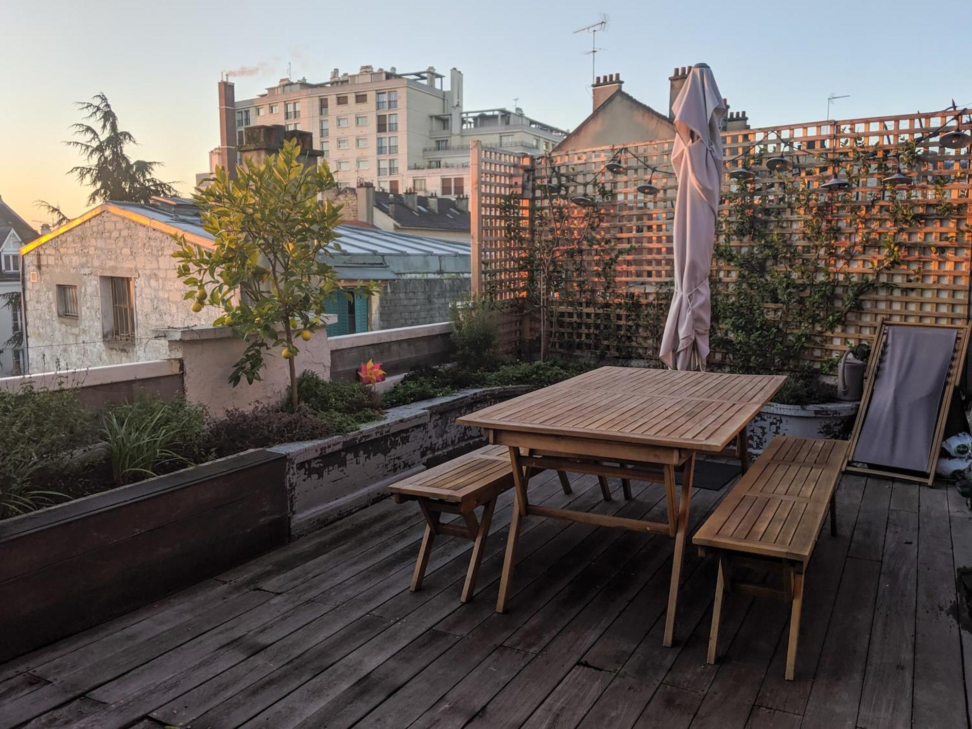 Apartment Lumineux Avec Terrasse A 7min De Paris *
